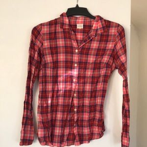 J.Crew Perfect Plaid Shirt